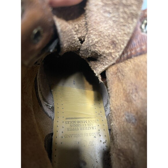 Vintage Made In England Dr. Marten Original Lugsole Stamped Logo 8 Eye UK6 US7 main image 4